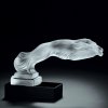 glass figurine art deco 1930 Greyhounds