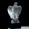 Art Deco Glass ' Eagle ' Car Mascot Figurine Hood Ornament 1930' H.Hoffmann