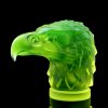 car mascot uranium glass hood ornament
