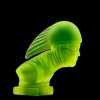 hood ornament for sale uranium glass