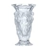 glamorous large glass vase 1930 h hoffmann timeless design in art nouveau art deco style