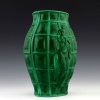 timeless art deco design malachite glass large vase 1930 h hoffmann