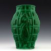 timeless art deco design malachite glass large vase 1930 h hoffmann