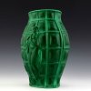 timeless art deco design malachite glass large vase 1930 h hoffmann