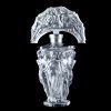 1930s H. Hoffmann Art Deco Clear Frosted Glass Perfume Bottle – “Graces” Design