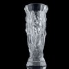 glamorous art deco frosted glass vase 1930 h hoffmann by lalique