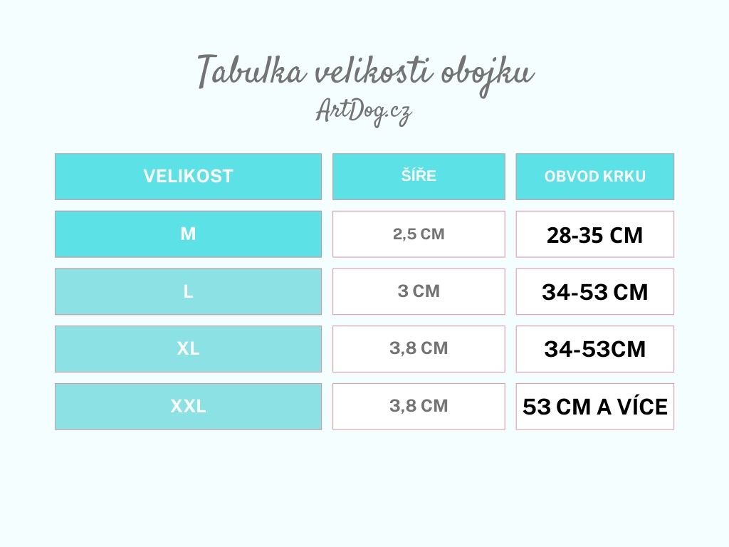 Tabulka velikosti (1)