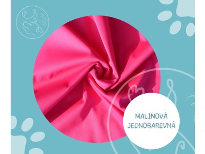 Šátek jednobarevný malina