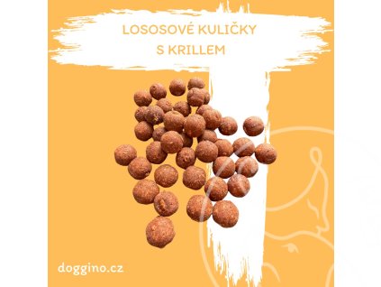 949 lososove kulicky s krillem 100g
