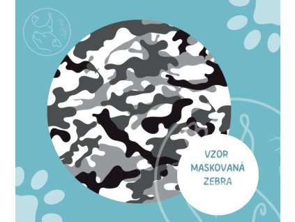 Obojek Maskovaná zebra