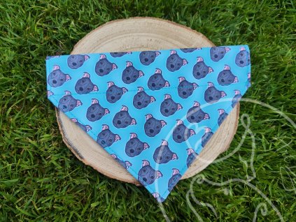 Šátek Stafík tyrkys