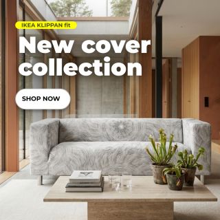 From a simple sketch to a statement piece. 180°C The KLIPPAN UFO cover transforms a fine linear sketch into a captivating...