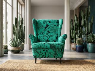 Breathe brand-new, green life into your favorite armchair. 🎠🌿 Leaves, needles, cactus – salad, cucumber, peas – kiwi,...
