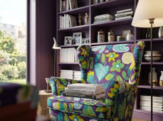 Surround yourself with harmony, style, and original hand-drawn art. 📚🌸 Give your Strandmon armchair a fresh lease of life...