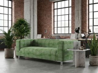 Calm, harmony, and nature right in the heart of an industrial space. 🌿✨ Our new GREEN PUFF collection brings a delicate...