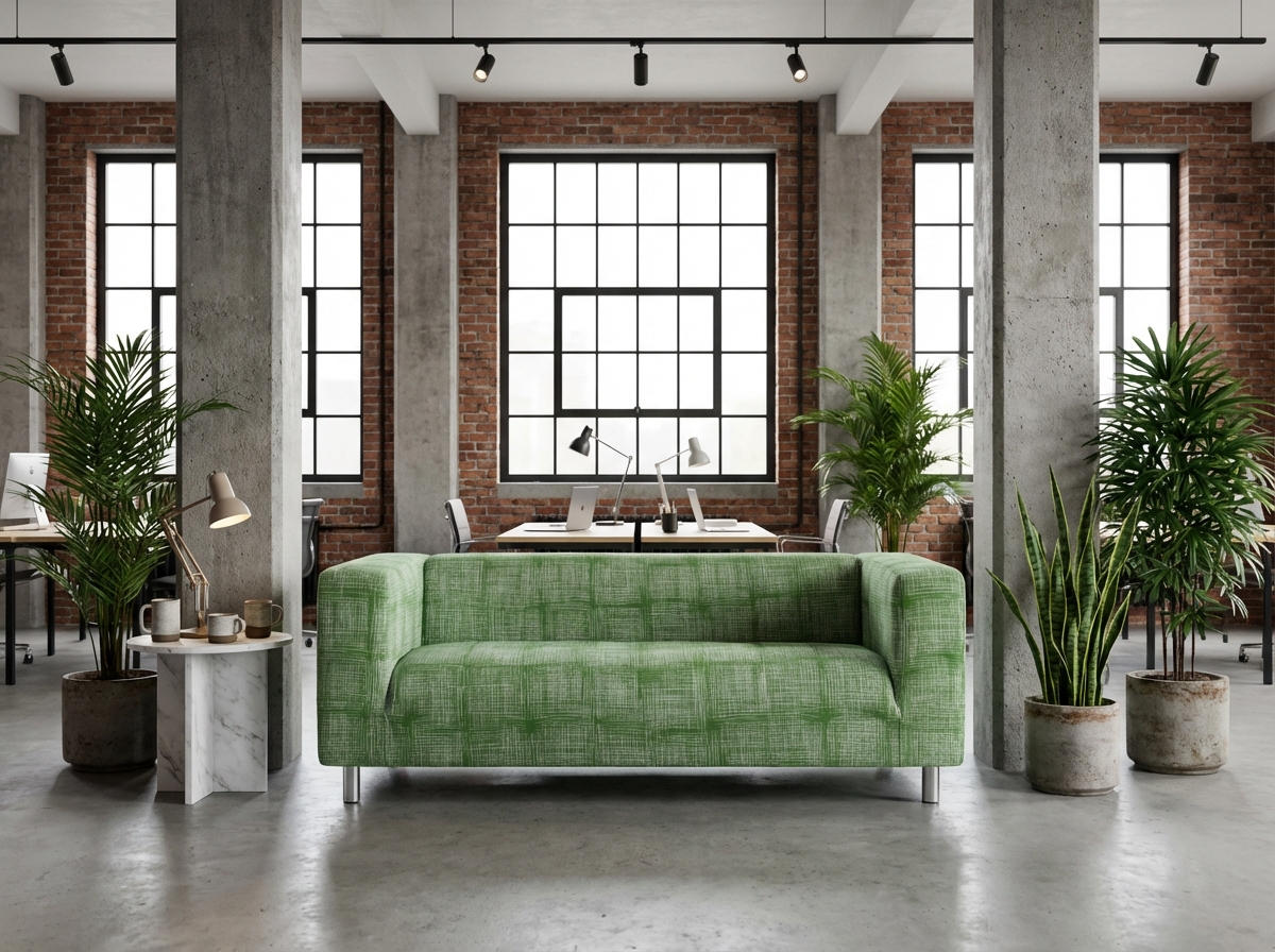The GREEN PUFF Collection: An oasis of tranquility and timeless elegance in shades of green