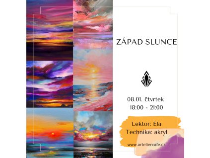 Západ slunce | 08.01. čtvrtek 18:00