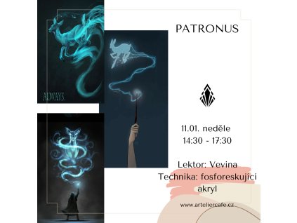 Patronus neon art | 11.01. neděle 14:30