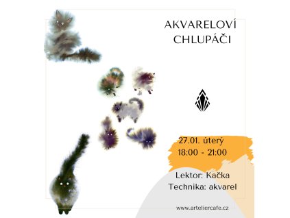 Akvareloví chlupáči | 27.01. úterý 18:00