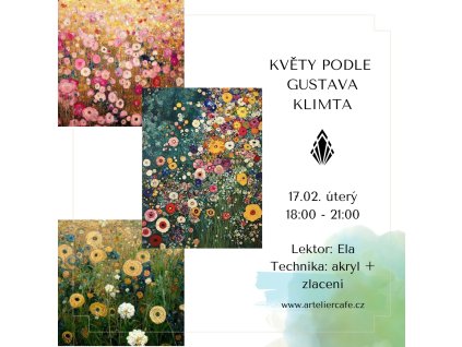 Květy podle Gustava Klimta | 17.02. úterý 18:00