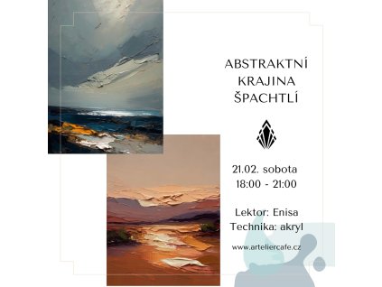 Abstraktní krajina špachtlí | 21.02. sobota 18:00