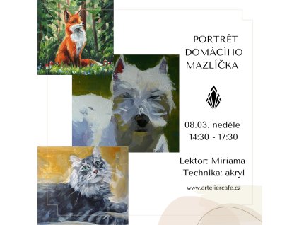 Portrét domácího mazlíčka | 08.03. neděle 14:30