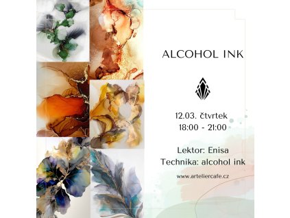 Alcohol ink | 12.03. čtvrtek 18:00