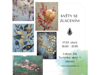 Květy se zlacením | 17.03. úterý 18:00