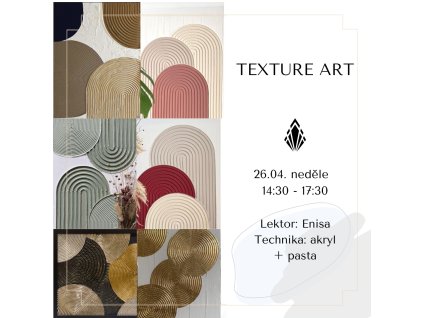 Texture art | 26.04. neděle 14:30