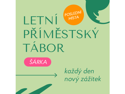 online tábory ŠÁRKA