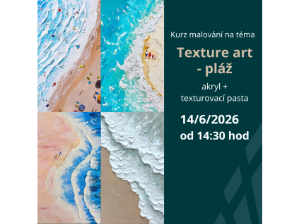 Texture art - pláž | 14.06. neděle 14:30