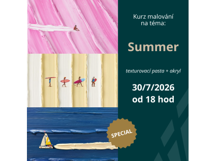 Texture art - summer | 30.07. čtvrtek 18:00