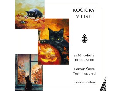 Kočičky v listí | 25.10. sobota 18:00