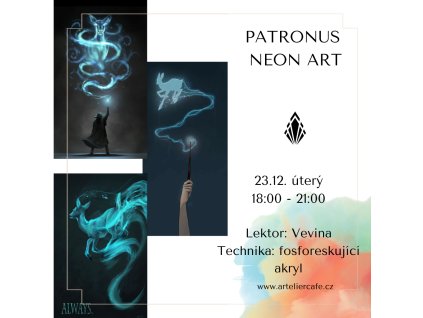 Patronus neon art | 23.12. úterý 18:00