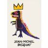 Dinosaur Jean Michel Basquiat kunstplakat