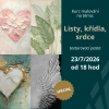 Texture art - listy, křídla, srdce | 23.07. čtvrtek 18:00