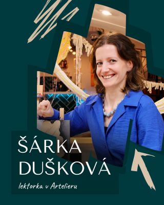🎨 TVÁŘE ARTELIERU Za každým obrazem, kurzem i šálkem kávy stojí lidé. A právě ty vám v naší čtvrteční rubrice Tváře...