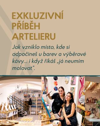 Od první kávy na Grösslingově po první večery v Praze… 💛🎨 A jestli si říkáš „já neumím malovat“, u nás jsi přesně na...