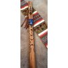 Šamanská flauta ručne maľovaná