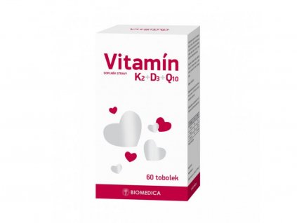 Biomedica VItamín D3+K2+Q10