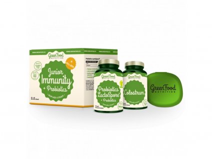 Junior IMUNITA - Immunity & Probiotics + PillBox GREENFOOD NUTRITION
