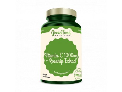 Vitamin C + extrakt ze šípků 60 tbl. GREENFOOD