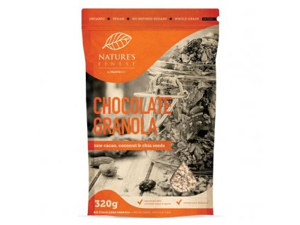 Chocolate Granola Bio 320g (Pražené čokoládové müsli)