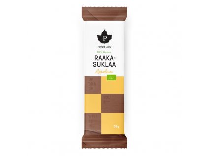 RAW Čokoláda BIO 36g pomeranč 70% kakaa (Appelsiini)