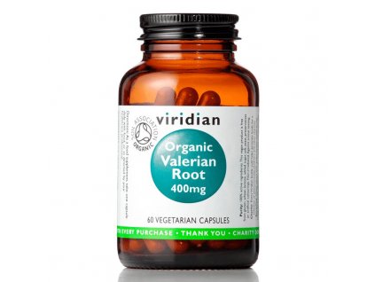 Valerian Root 400mg 60 kapslí Organic