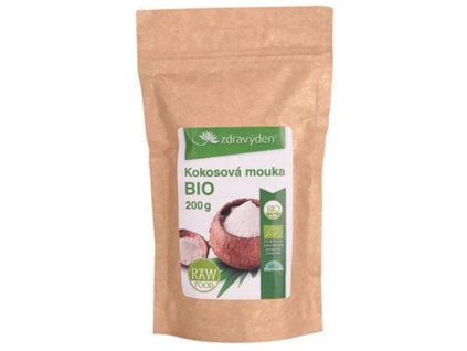 5957 1 kokosova mouka bio raw 200 g zdravy den