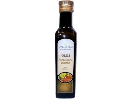 9710 1 horcicny olej 250 ml organic oils