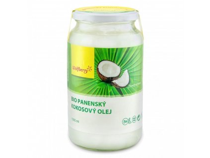 9908 1 kokosovy olej bio 1000 ml wolfberry