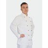 Bílý kuchařský rondon dvouřadý (Velikost 42)