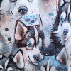 Zdravotnická UNI halena vzor husky (Velikost S)